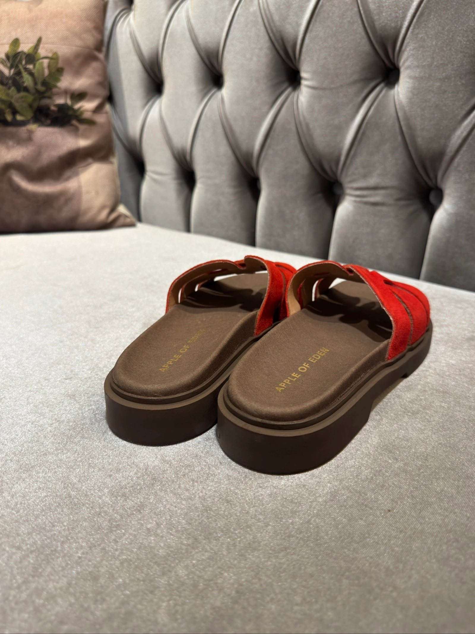 PURE rode sandalen - Apple of Eden – photo 7